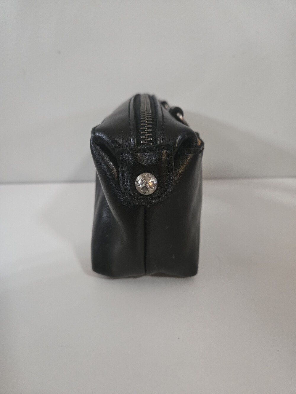 Patricia Nash Leather Joliet Pouch Crossbody Black - Picture 8 of 11
